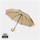 VINGA parapluie 21" automatique en rPET 190T AWARE™, greige