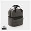 Cooler bag with 2 insulated compartments, anthracite
