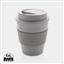Reusable Coffee cup with screw lid 350ml, grey