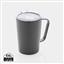 RCS Recycled stainless steel modern vacuum mug with lid, anthracite