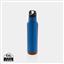 Cork Leakproof vakuum flaske, blå