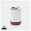 RCS Re-steel cork small vacuum coffee mug, white