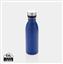 Deluxe stainless steel water bottle, blue