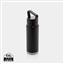 Leakproof vacuum on-the-go bottle with handle, black