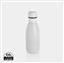 Botella de acero inoxidable al vacío de color sólido 260ml, blanco