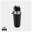 1L Vakuum StainlessSteel Flasche mit Dual-Deckel-Funktion, schwarz