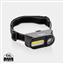 COB and LED headlight, black