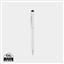 Thin metal stylus pen, white