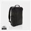 Fashion black 15.6" laptop backpack PVC free, black