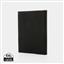 Impact Aware™ A5 notebook with magnetic closure, black