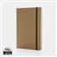 Craftstone A5 recycled kraft and stonepaper notebook, brown