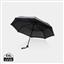 20.5"Impact AWARE™ RPET 190T pongee mini reflective umbrella, black