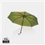 20.5" Impact AWARE™ RPET 190T pongee bambus mini paraply, grøn