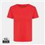 Iqoniq Yala Damen T-Shirt aus recycelter Baumwolle, luscious red