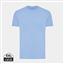 Iqoniq Bryce recycled cotton t-shirt, sky blue