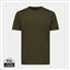 Iqoniq Sierra lichtgewicht gerecycled katoen t-shirt, khaki