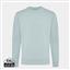 Iqoniq Zion Crew neck sweatshirt i genanvendt bomuld, Iceberg green