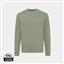 Iqoniq Denali Crew neck i ufarvet genanvendt bomuld, heather green