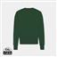 Iqoniq Kruger Relax-Rundhals-Sweater aus recycelt. Baumwolle, forest green