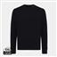 Iqoniq Etosha lichtgewicht gerecycled katoen sweater, zwart