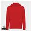 Iqoniq Rila lichtgewicht gerecycled katoen hoodie, rood
