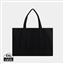VINGA Hilo AWARE™ Maxi-Tasche aus recyceltem Canvas, schwarz