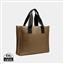 VINGA Bermond RCS recycled PU tote bag, brown